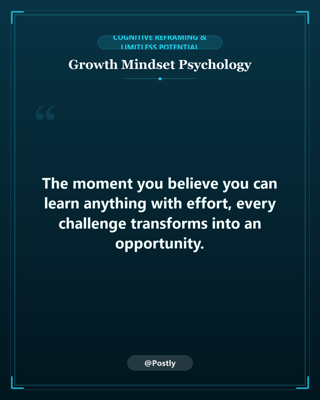 Growth Mindset Psychology Quotes 2