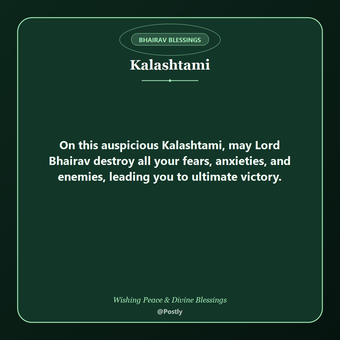 Kalashtami Wishes 3