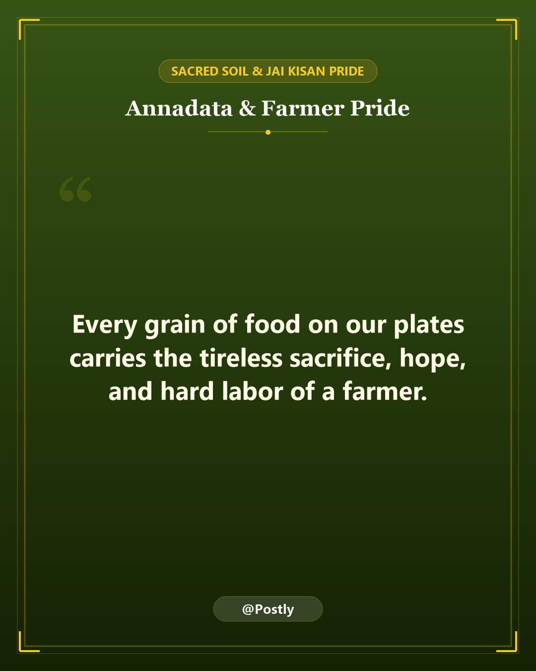 Kisan and Farmer Quotes 4