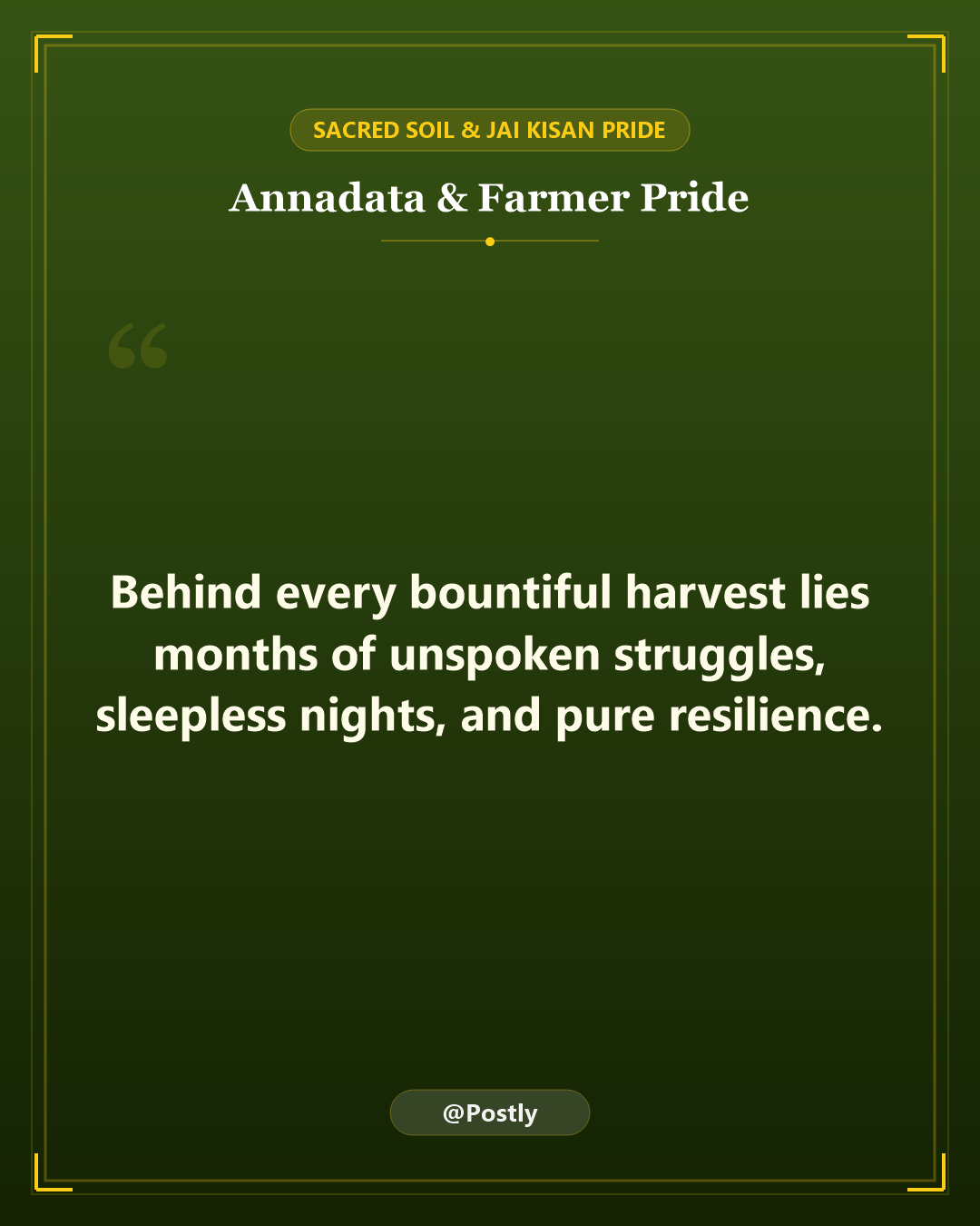 Kisan and Farmer Quotes 9