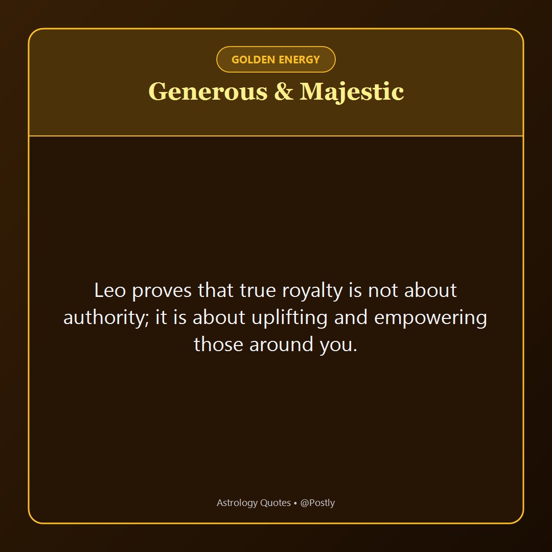 Leo Quotes 4