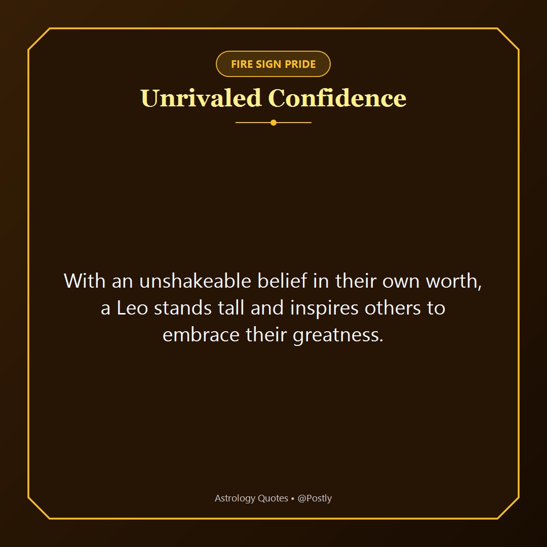 Leo Quotes 5