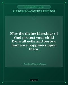 Mundan Ceremony Wishes 4