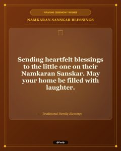 Namkaran Ceremony Wishes 6