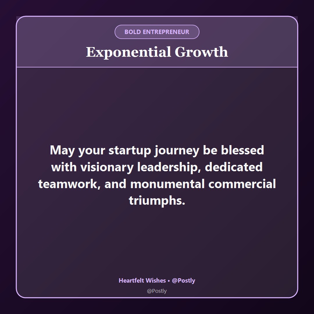 New Startup Launch Wishes 4