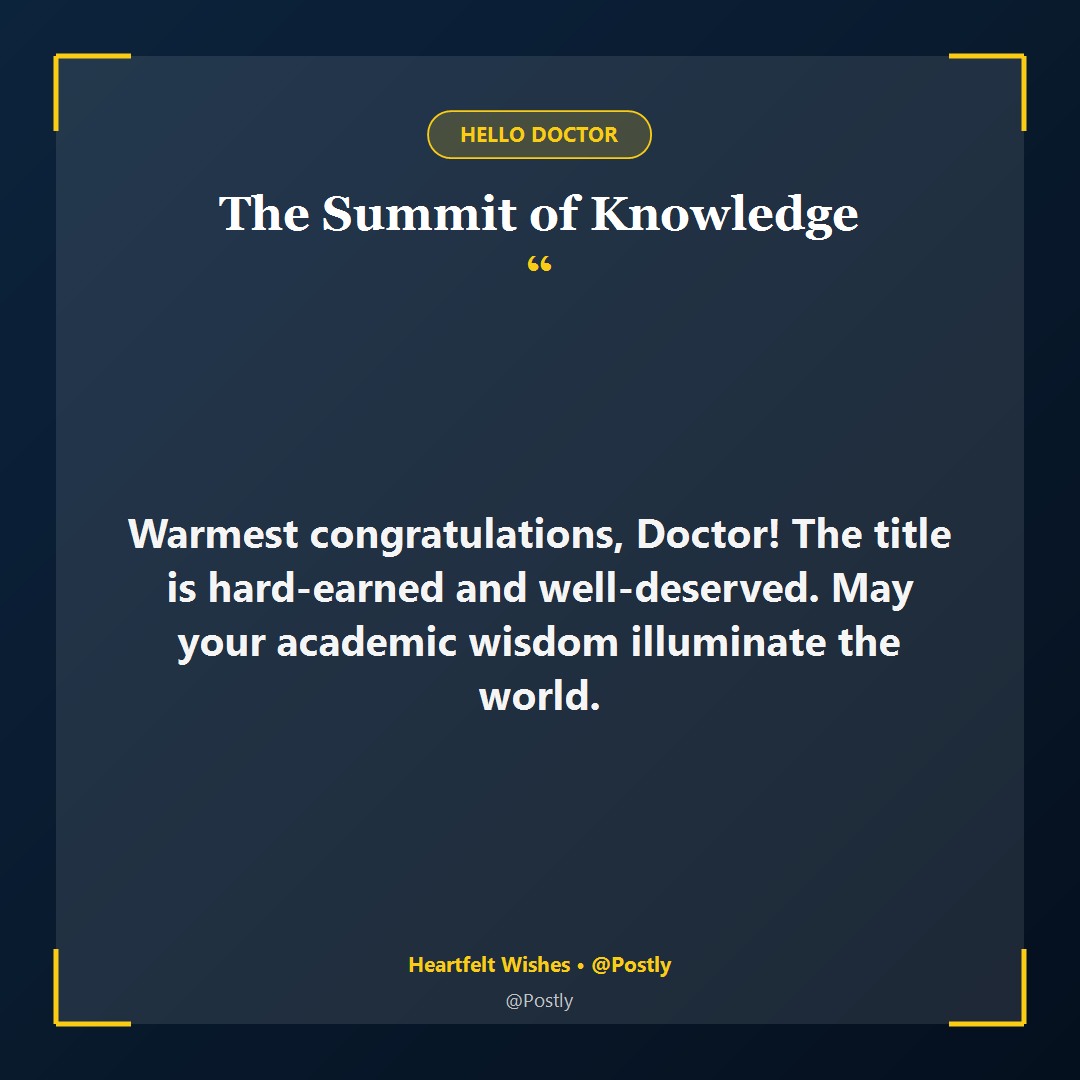 PhD Doctorate Congratulations Wishes 2