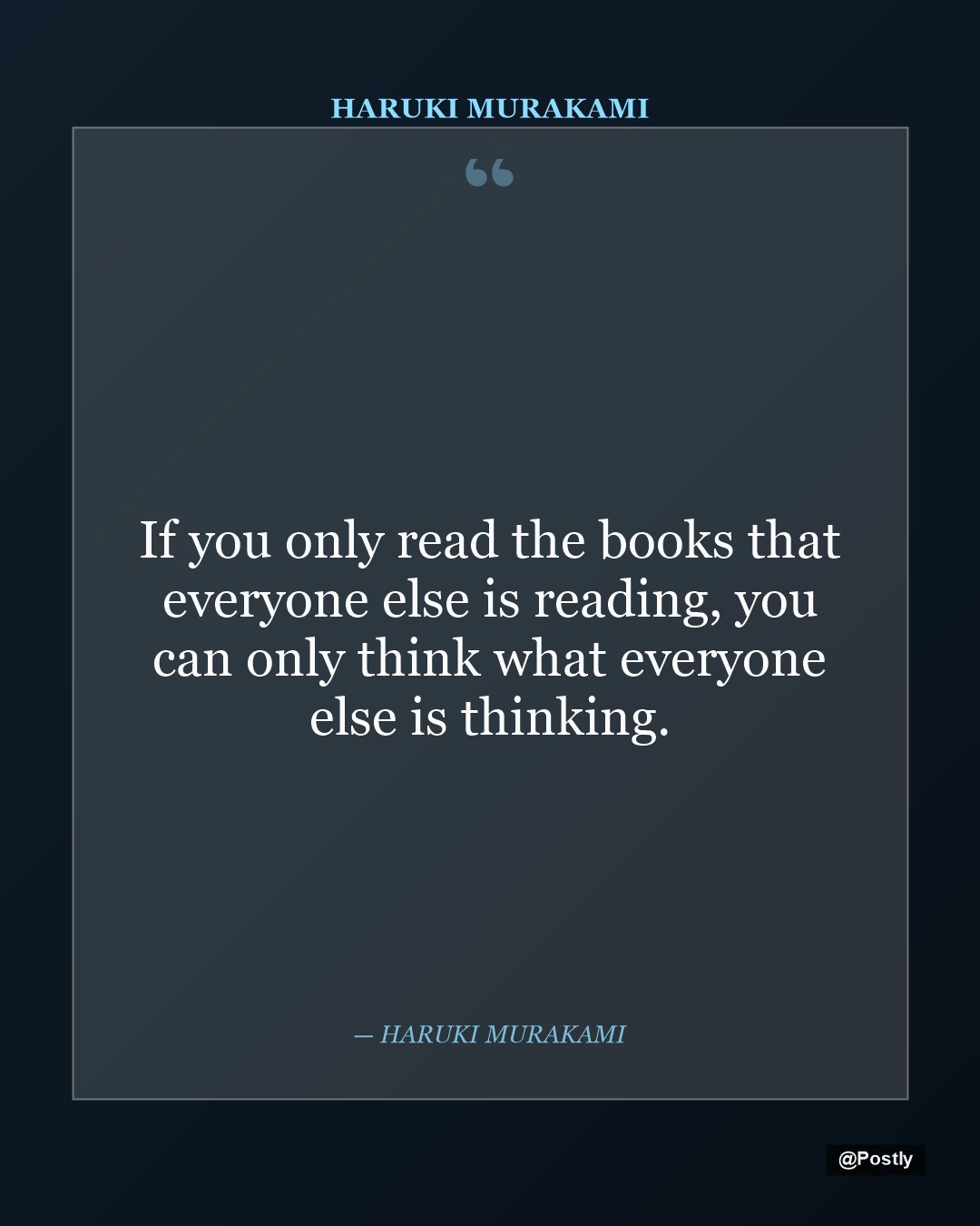 Haruki Murakami 3