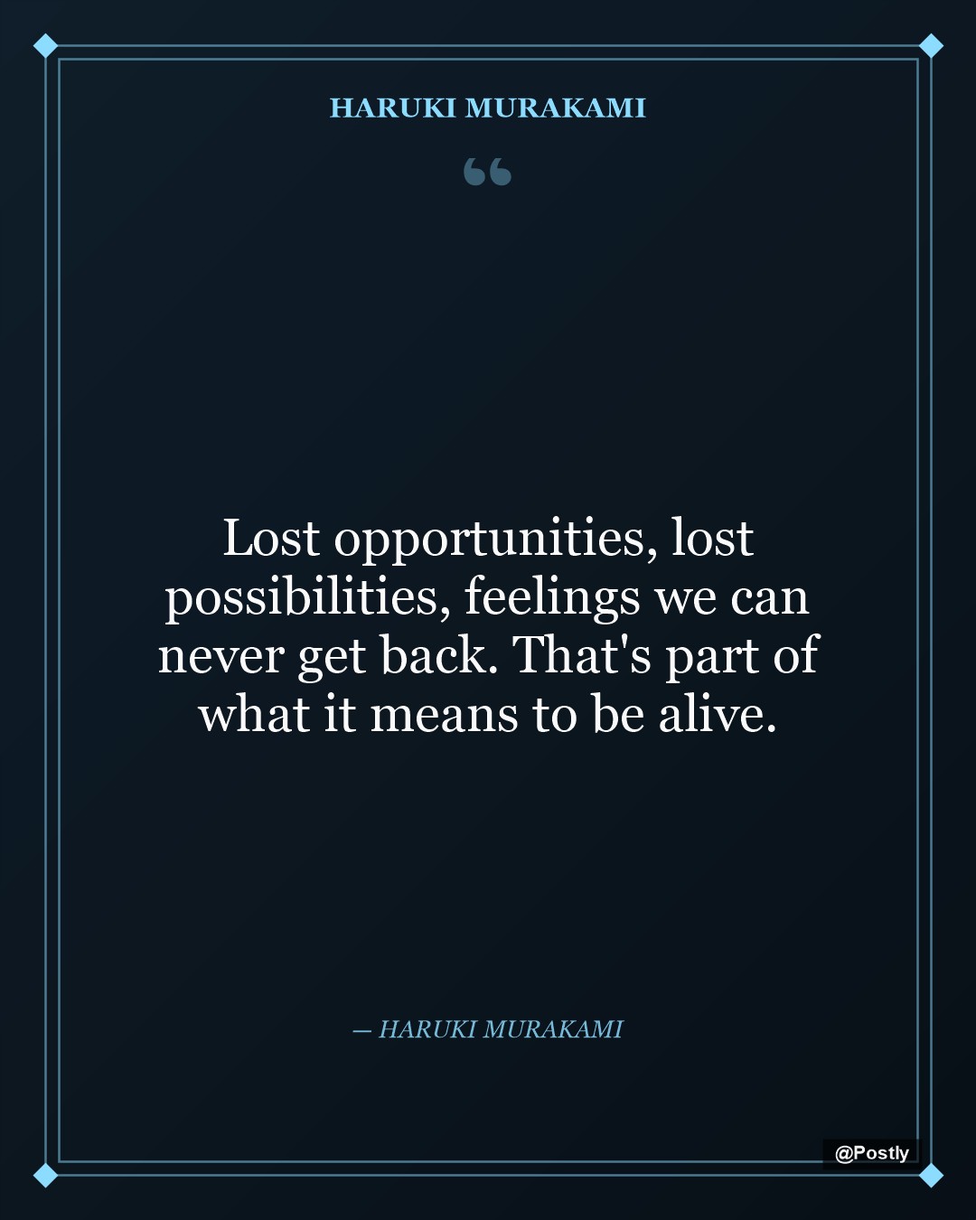 Haruki Murakami 9