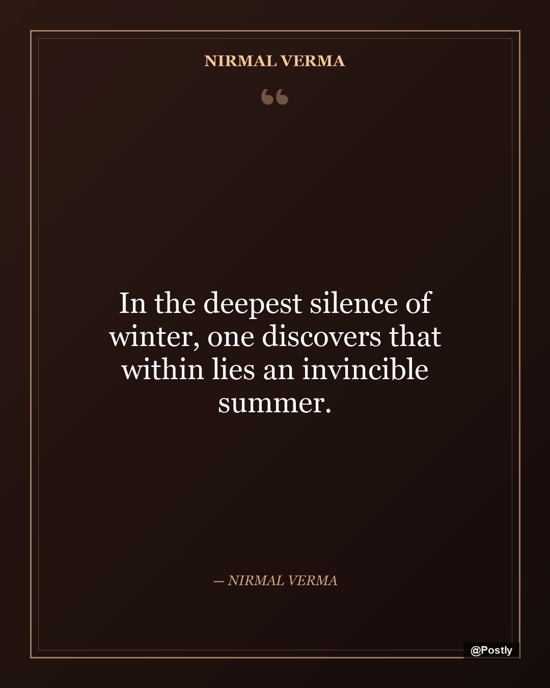 Nirmal Verma 4
