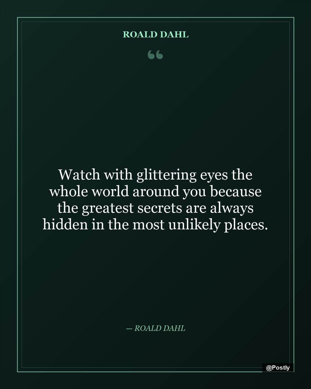Roald Dahl 8