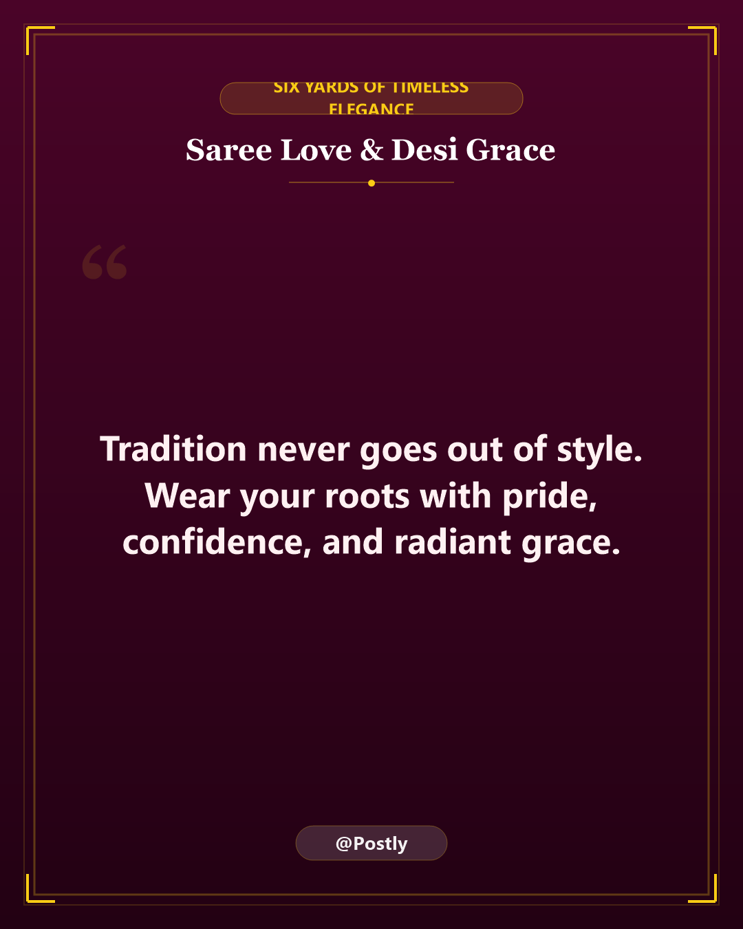 Saree Love Quotes 8