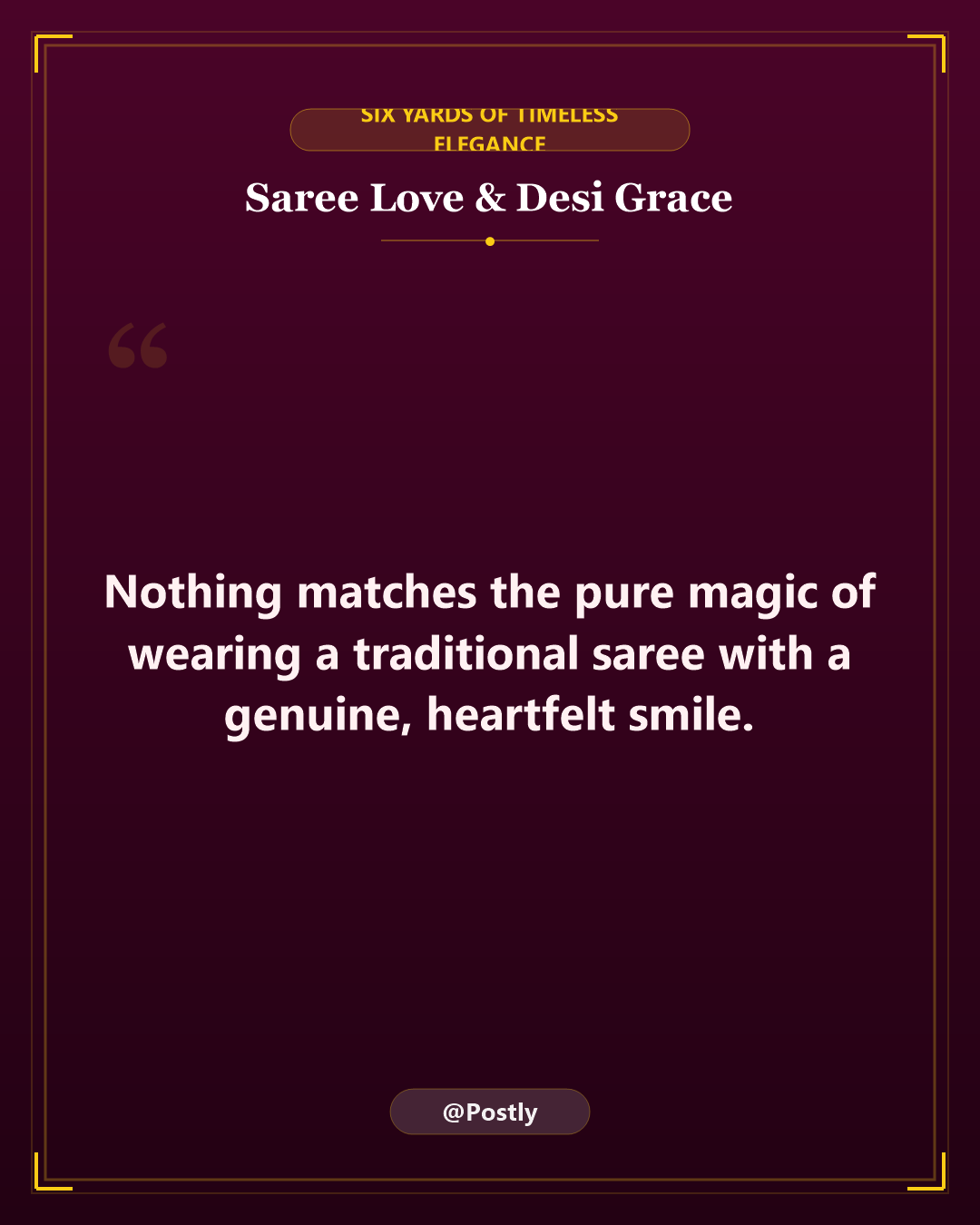 Saree Love Quotes 9