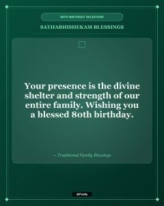 Sathabhishekam 80th Birthday Wishes 4
