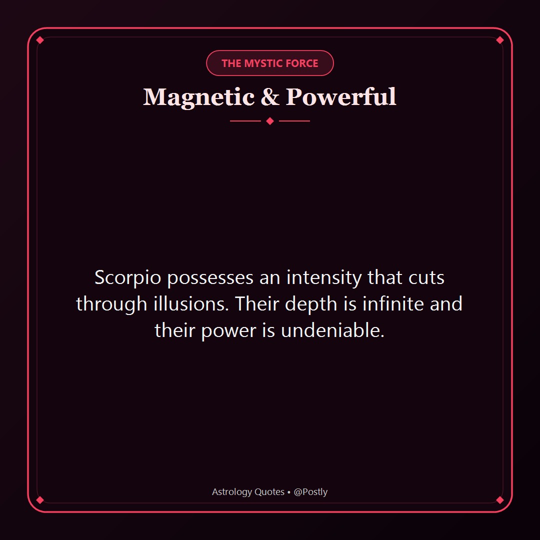 Scorpio Quotes 1