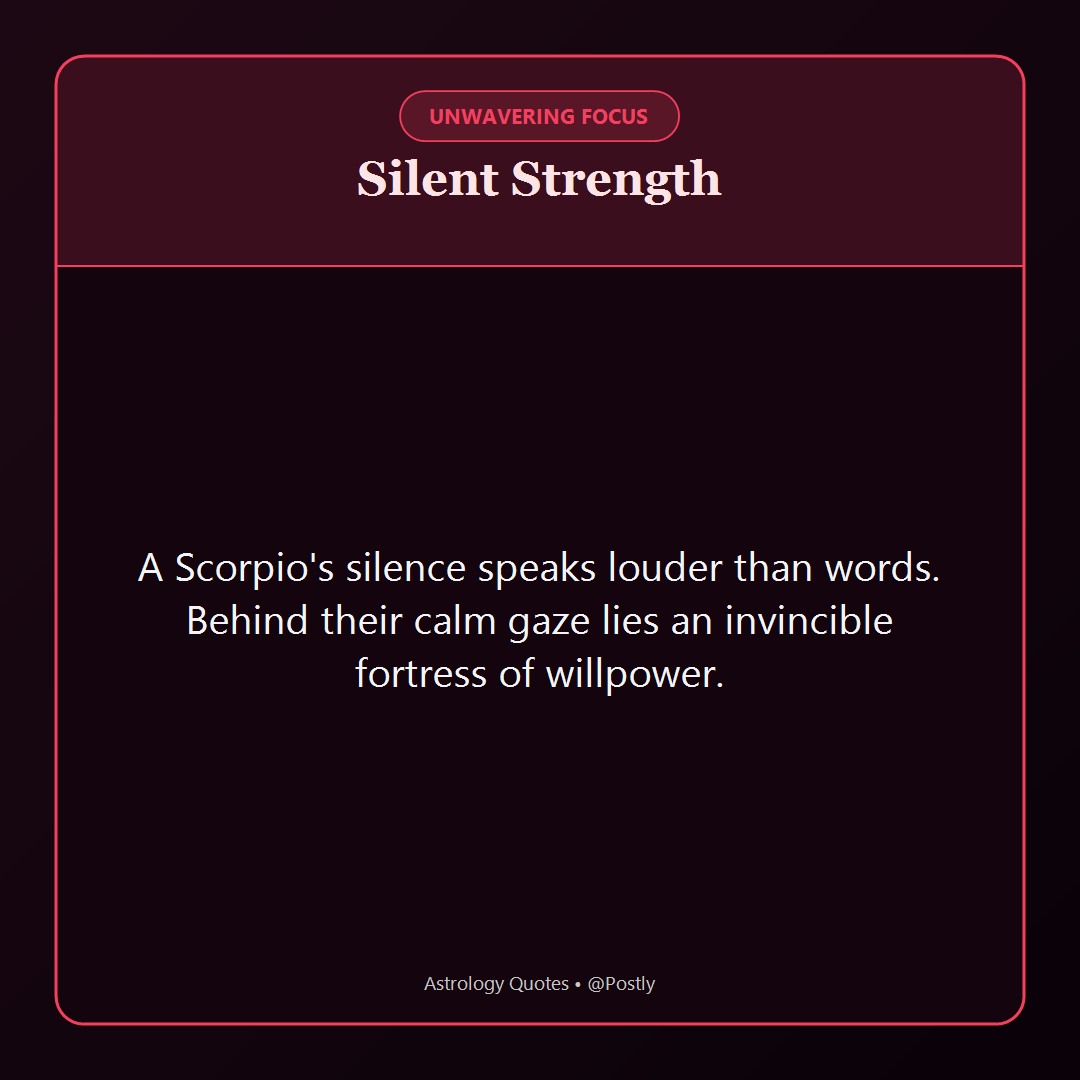 Scorpio Quotes 4