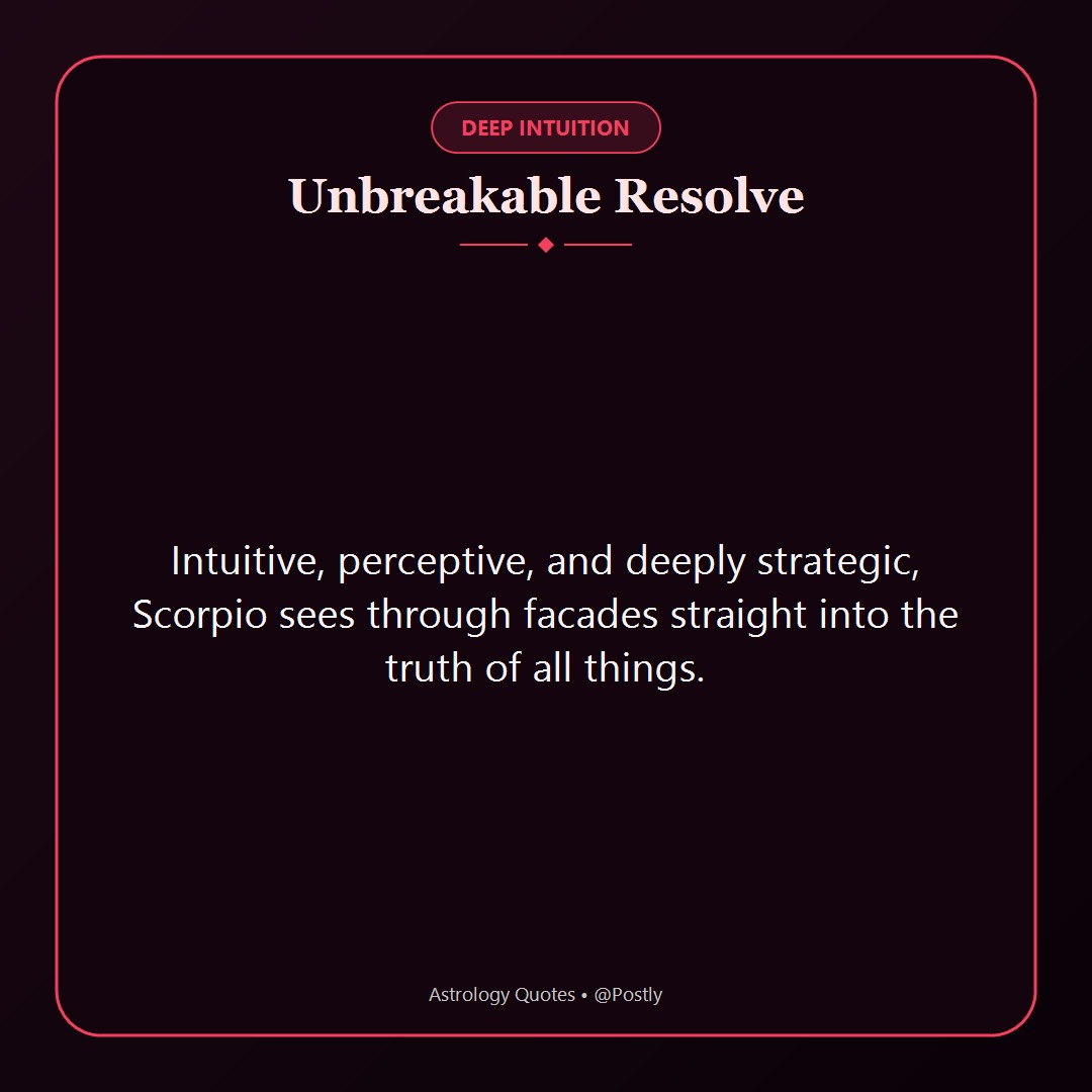 Scorpio Quotes 6