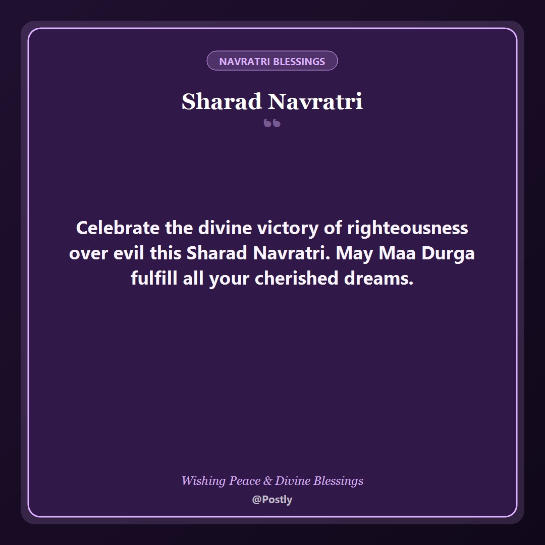 Sharad Navratri Wishes 4