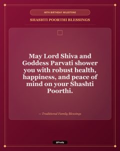 Shashti Poorthi 60th Birthday Wishes 5