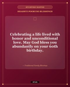 Shashti Poorthi 60th Birthday Wishes 10