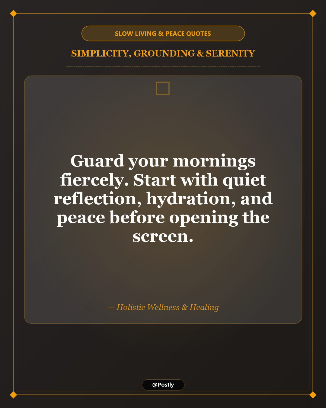 Slow Living and Peace Quotes 8