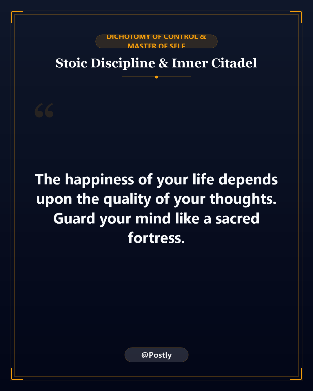 Stoic Discipline and Control Quotes 3