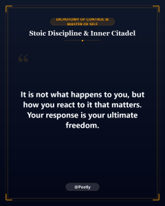 Stoic Discipline and Control Quotes 5