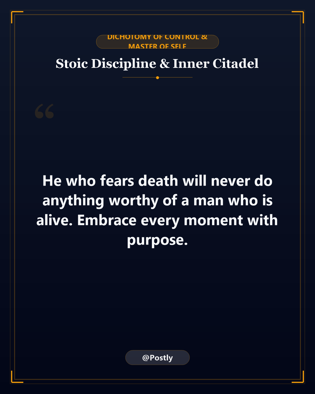 Stoic Discipline and Control Quotes 6