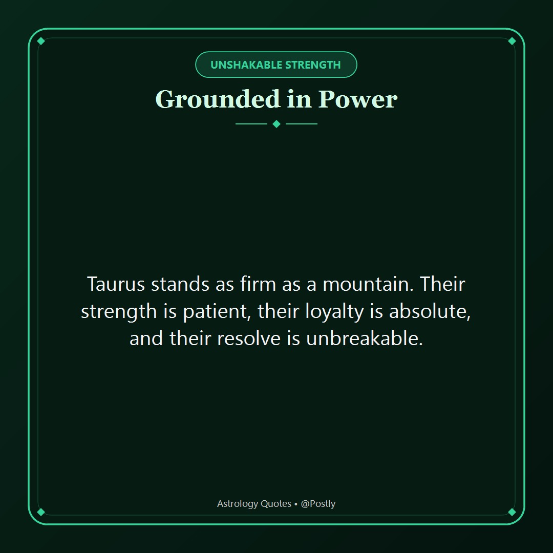 Taurus Quotes 1