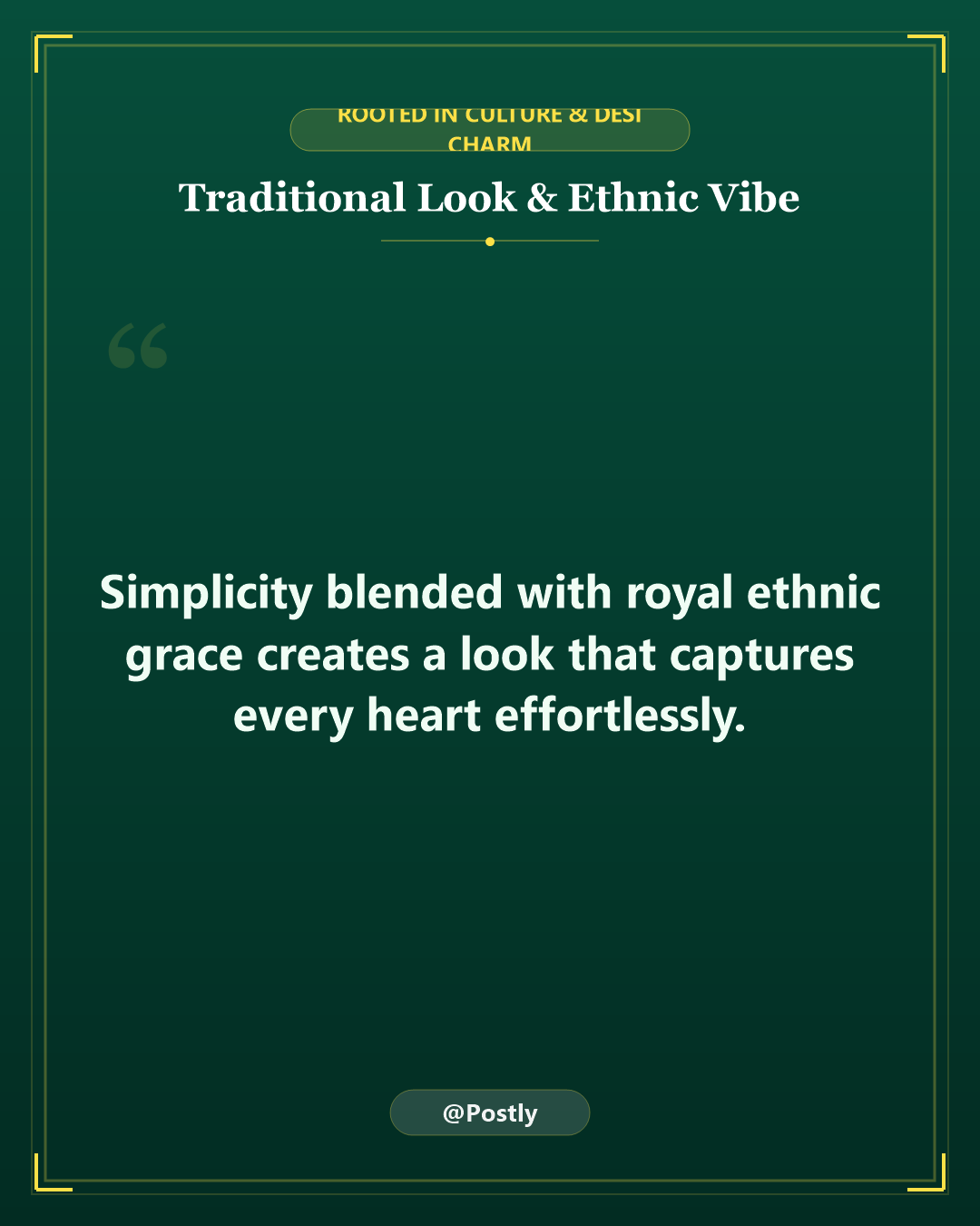 Traditional Look Quotes 5