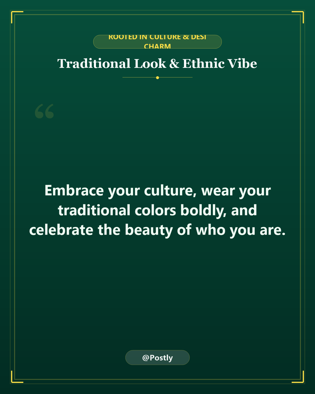 Traditional Look Quotes 10