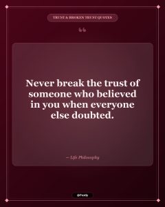 Trust Broken 8