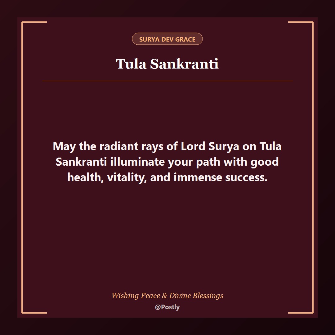 Tula Sankranti Wishes 2